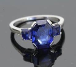 Vintage Burma Sapphire Ring
