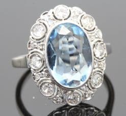 Aquamarine ring
