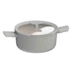 Kookpan met deksel antikleef Leo Balance Moonmist  24 x 11,5 cm