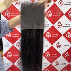 100% Vietnamese virgin human hair closure 5x5