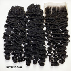 Wholesale hair bundles bulk p15 - Burmese curl