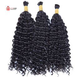 Kinky curly bulk hair extension for braiding