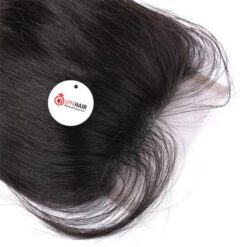 Straight 6x6 Lace Closure Vietnamese Human Hair Hairline Close Up