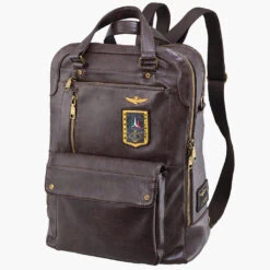 zaino uomo porta pc linea pilot testa di moro