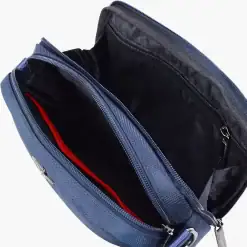 Interno del borsello linea lightning blu