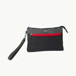 Pochette Uomo "Helix" Aeronautica Militare con Polsiera e Tasca Frontale