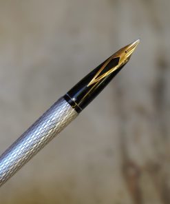 Stylo Plume Sheaffer Imperial en Argent Massif 925 Losanges – Plume Or Massif 18 Carats