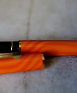 Stylo Plume Sheaffer Targa Cadmimum Yellow Color PA Lette – Plume Or Massif 14 K