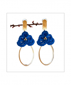 Pendientes en Tejido Frivolite modelo "Chiqui"