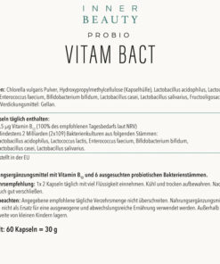 Inner Beauty Probio Vitam Bact Etikett