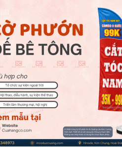 Cờ phướn cờ buồm Đức Cường