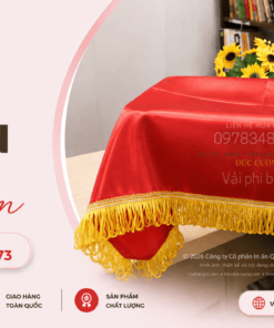Khăn phủ khay trao thưởng, trao giải – Tạo điểm nhấn trang trọng cho mọi nghi lễ