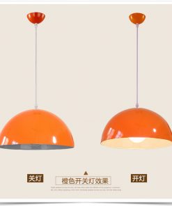 Xả Chao đèn thả bán nguyệt ngũ sắc 8021/1x30cm