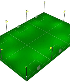 Cách bố trí đèn chiếu sáng sân thể thao