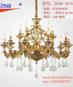 Đèn chùm 15 tay cao cấp 2038-15