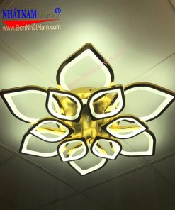 đèn trang trí chung cư, đèn trang trí nhà chung cư trần thấp