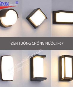 Những mẫu đèn tường led Nội ngoại thất chống nước Phong cách hiện đại