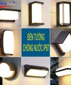 Đèn tường led hiện đại chống nước