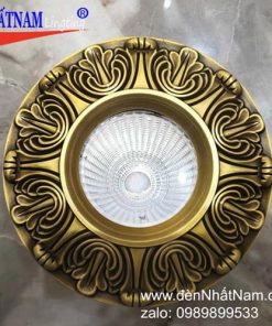 Đèn âm trần đồng cổ điển NN286-76