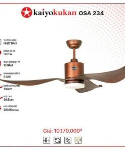 Quạt trần KAIYOKUKAN OSA 234