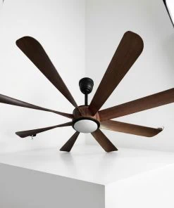 Quạt trần đèn 8 cánh Ferguson 888 chính hãng với động cơ DC