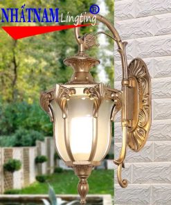 Đèn Tường ngoài trời A077 chất liệu nhôm cao cấp, chiếu sáng ngoại thất ngôi nhà, biệt thự, khuôn viên, vườn hoa
