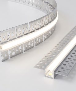 thanh nhôm định hình led uốn cong Gắn LED Dán Lắp Kệ Tủ Bếp
