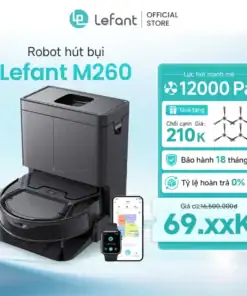 Robot hút bụi lau nhà Lefant M260