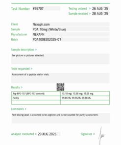 PDA 10mg (10 vials/kit)