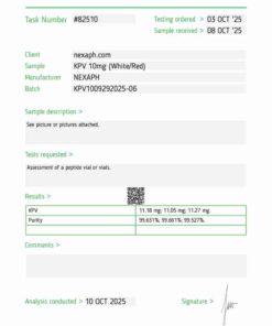 KPV 10mg (10 vials/kit)