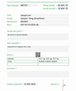 Epitalon 10mg (10 vials/kit)