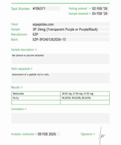 EZP-3P 24mg – (10 vials/Kit)