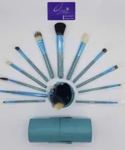 Kit pinceaux maquillage professionnel 12 pièces avec étui – Olayinka Market