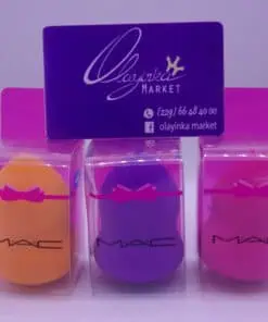 Éponge maquillage MAC pour application fond de teint et poudre – Olayinka Market