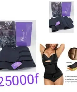 Ceinture de sudation femme pour sport et perte de ventre