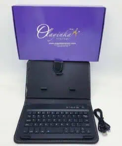 clavier avec étui pour tablette et smartphone