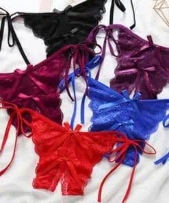 Culotte dentelle sexy femme en plusieurs couleurs
