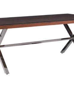 Alternative view of Kent Natural Dining Table With Cross Base