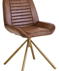 Alternative view of Belgravia Brown Leather Chair