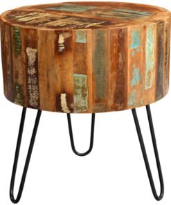 Alternative view of Coastal Drum Side Table