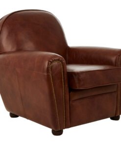 Alternative view of Hugo Brown Leather Classic Armchair