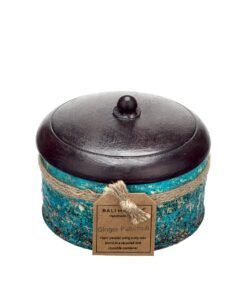 Powder Box Candle -  Wooden Lid