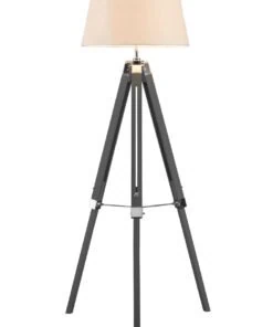 Bailey Grey Tripod Floor Lamp