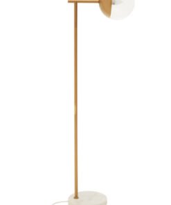 Revive Gold Finish Metal Floor Lamp