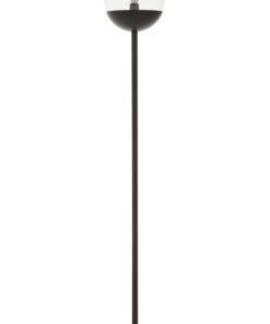 Revive Black Finish Metal Floor Lamp