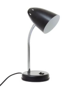Alternative view of Flexi Matte Black Desk Lamp
