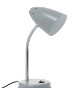 Alternative view of Flexi Matte Grey Desk Lamp