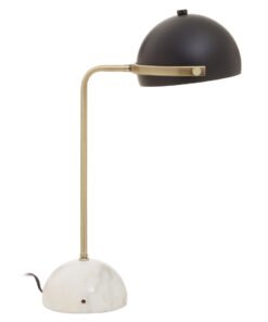 Murdoch Brass Finish Table Lamp with Marble Base