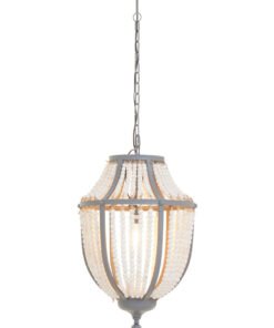Lapiz White Grey Chandelier