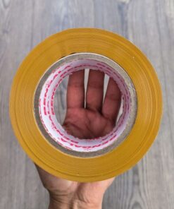 Cinta adhesiva empaque embalaje amarilla 200 yardas Bengala 2